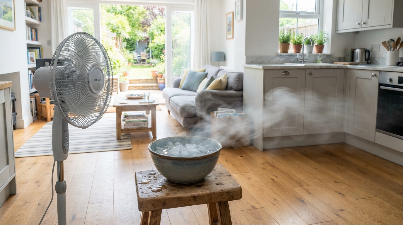 Does Putting Ice in Front of a Fan Actually Work?