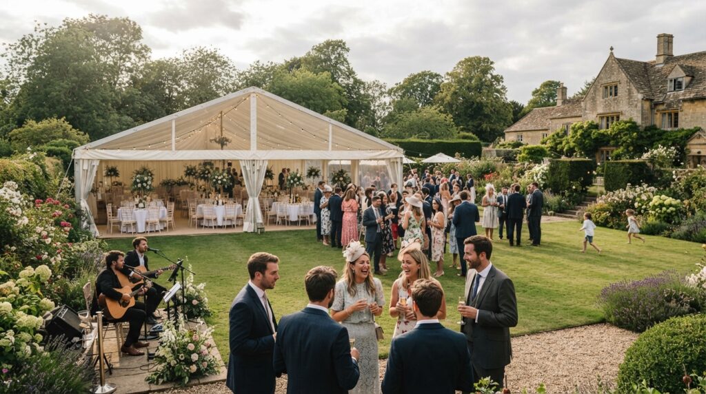 Air Conditioning for a Wedding, Marquee or Garden Party UK