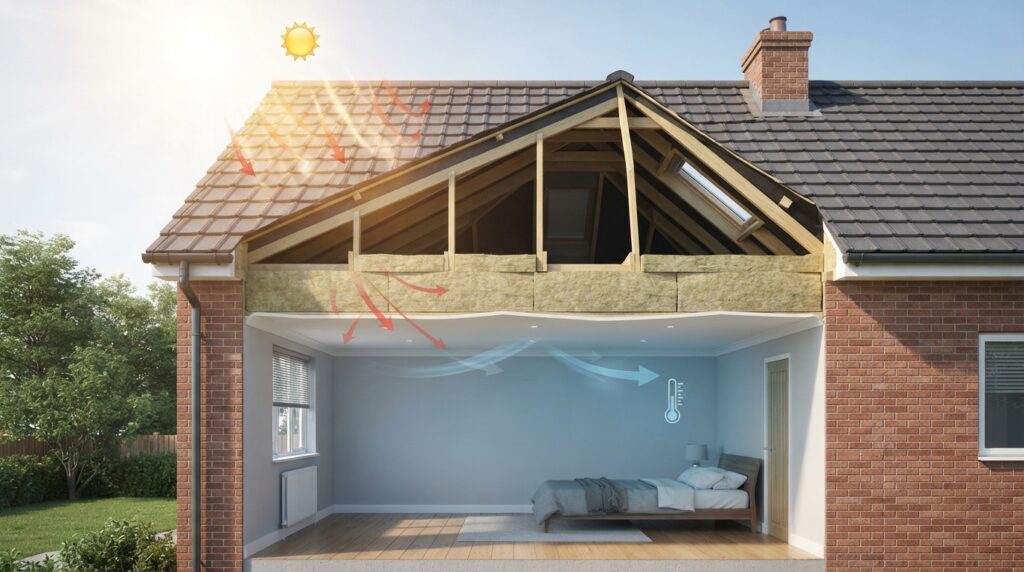 Does Loft Insulation Keep Heat Out in Summer?