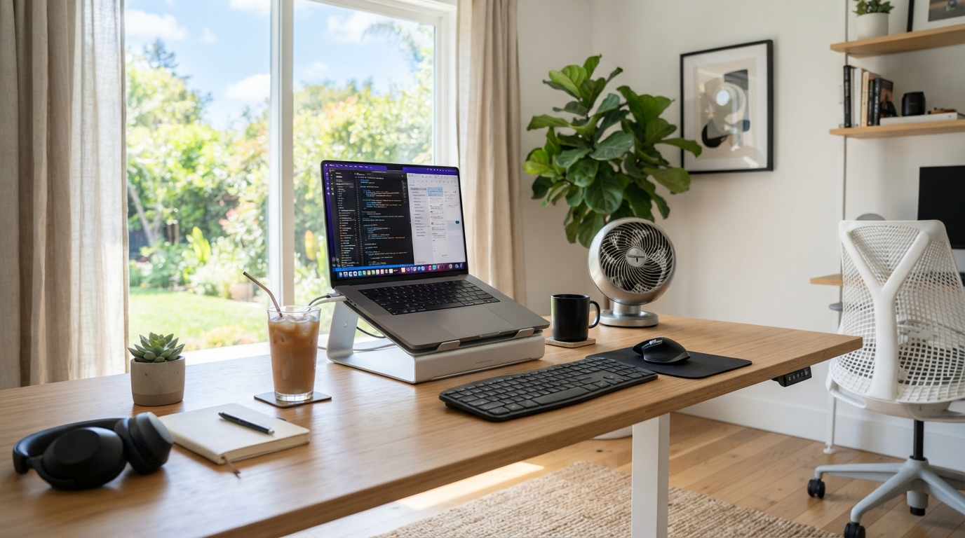 Best Laptop Cooling Pads for a Home Office in Summer