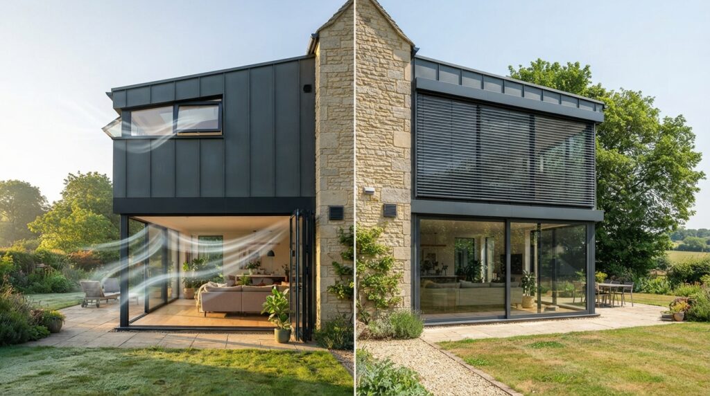 Best Time to Open and Close Windows in a Heatwave UK