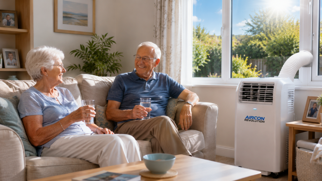 Keeping Elderly Relatives Safe and Cool in a UK Heatwave