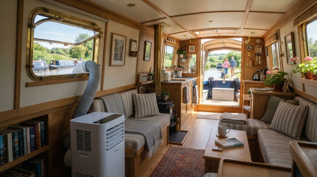 Best Air Conditioner for a Narrowboat or Houseboat (UK Guide)