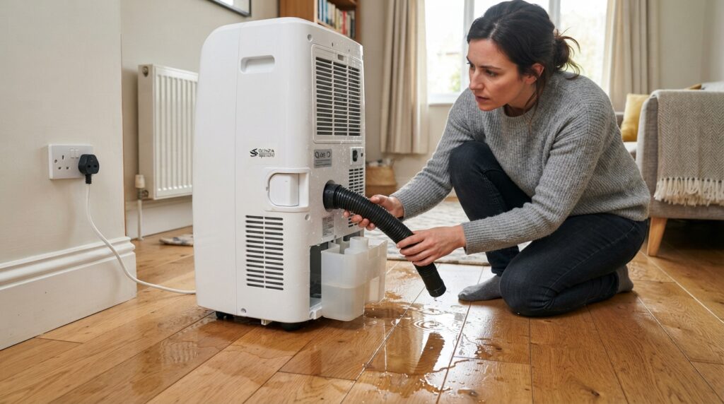 Portable Air Conditioner Leaking Water: Causes and Fixes