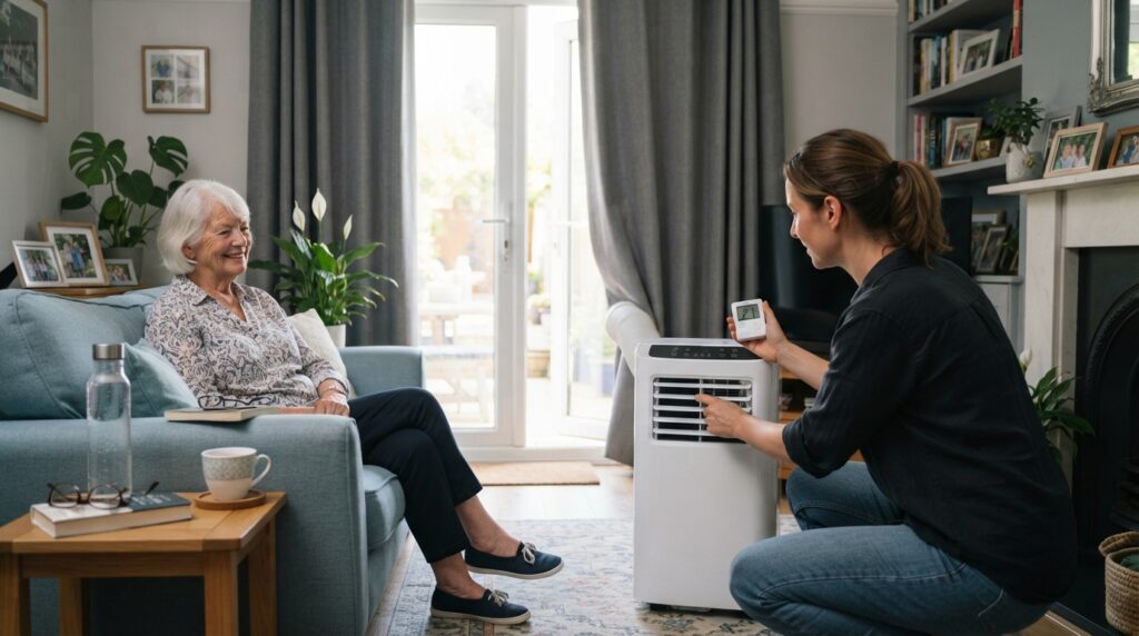 How to Keep an Elderly Parent Cool in a Heatwave (A Practical UK Guide for Families)