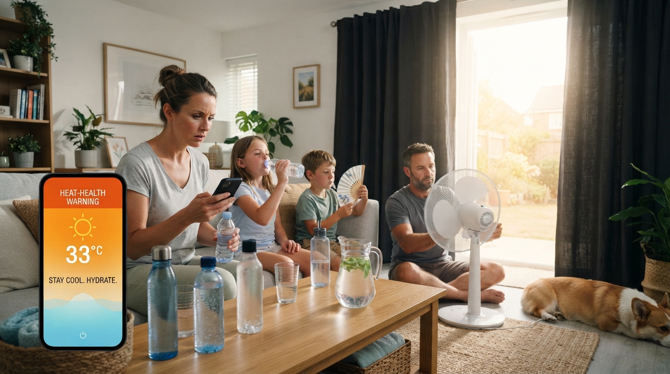 UK Heat-Health Alerts Explained: What Yellow, Amber and Red Actually Mean