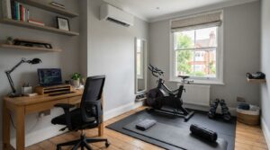 Turning the Spare Room into a Home Gym or Office: Heating and Cooling It Properly