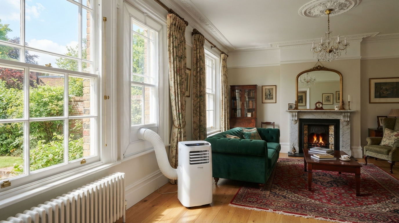 Best Air Conditioner for a Sash Window or Period Property (UK)