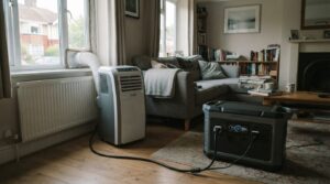 Can You Run a Portable Air Conditioner From a Battery Power Station?
